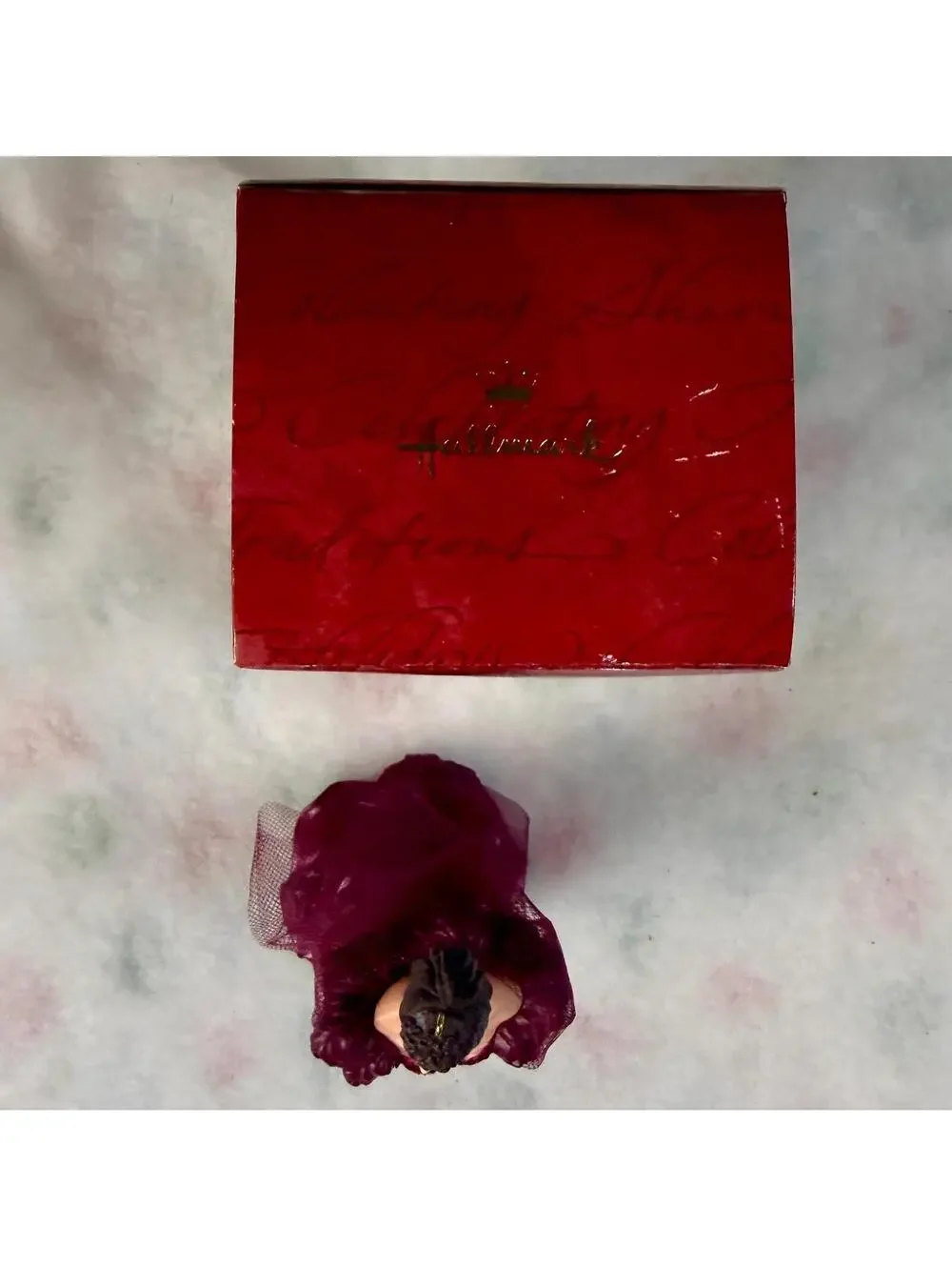 Scarlett O’Hara Hallmark Ornament - 1st in Series 1997 - Scarlett in Burgundy